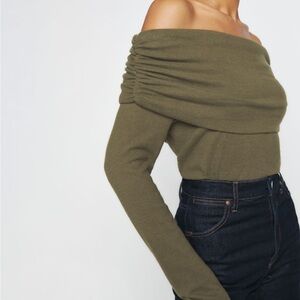 Reformation Azura Knit Top